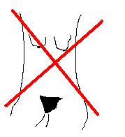 no nipples